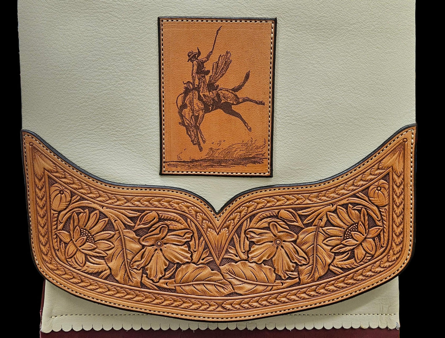 Chaps leather purse