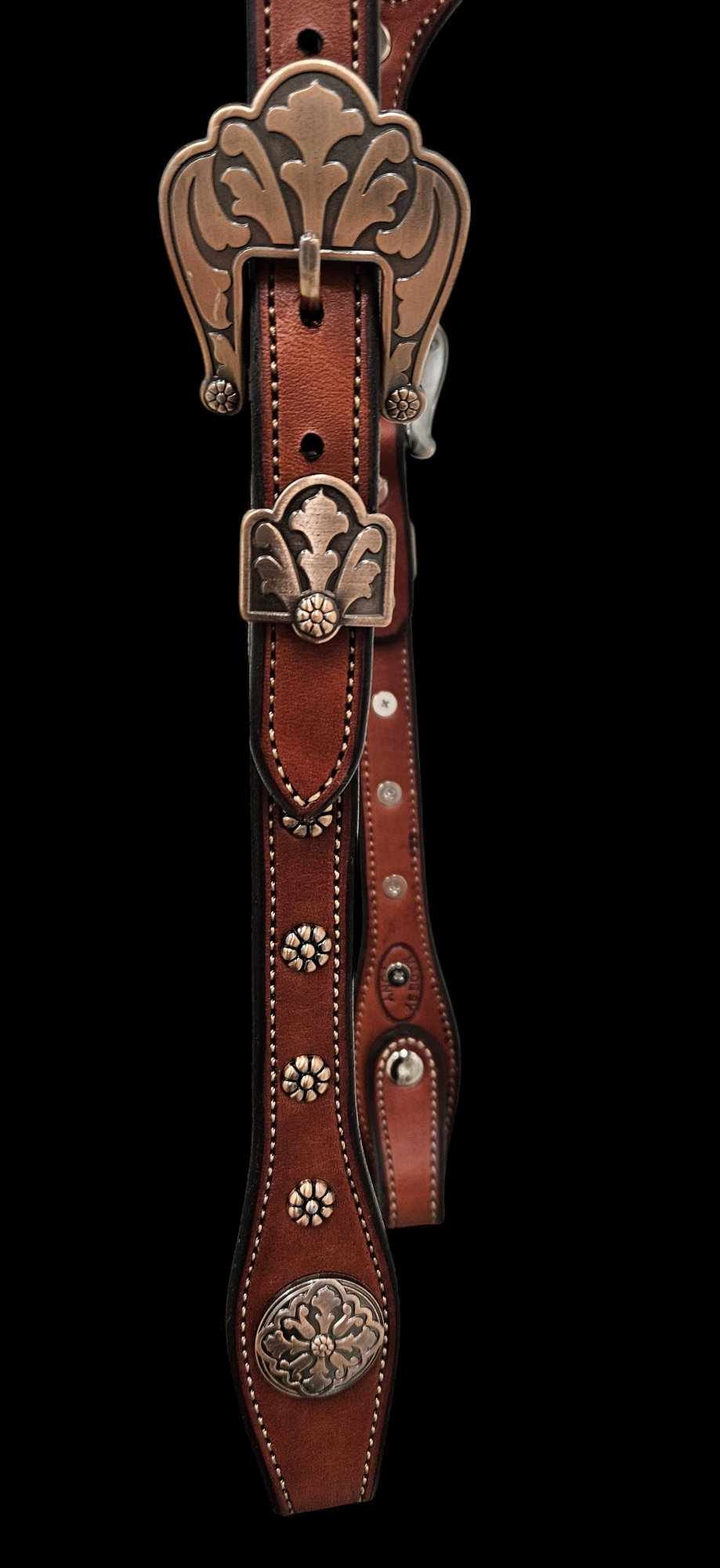 Double split ear headstall
