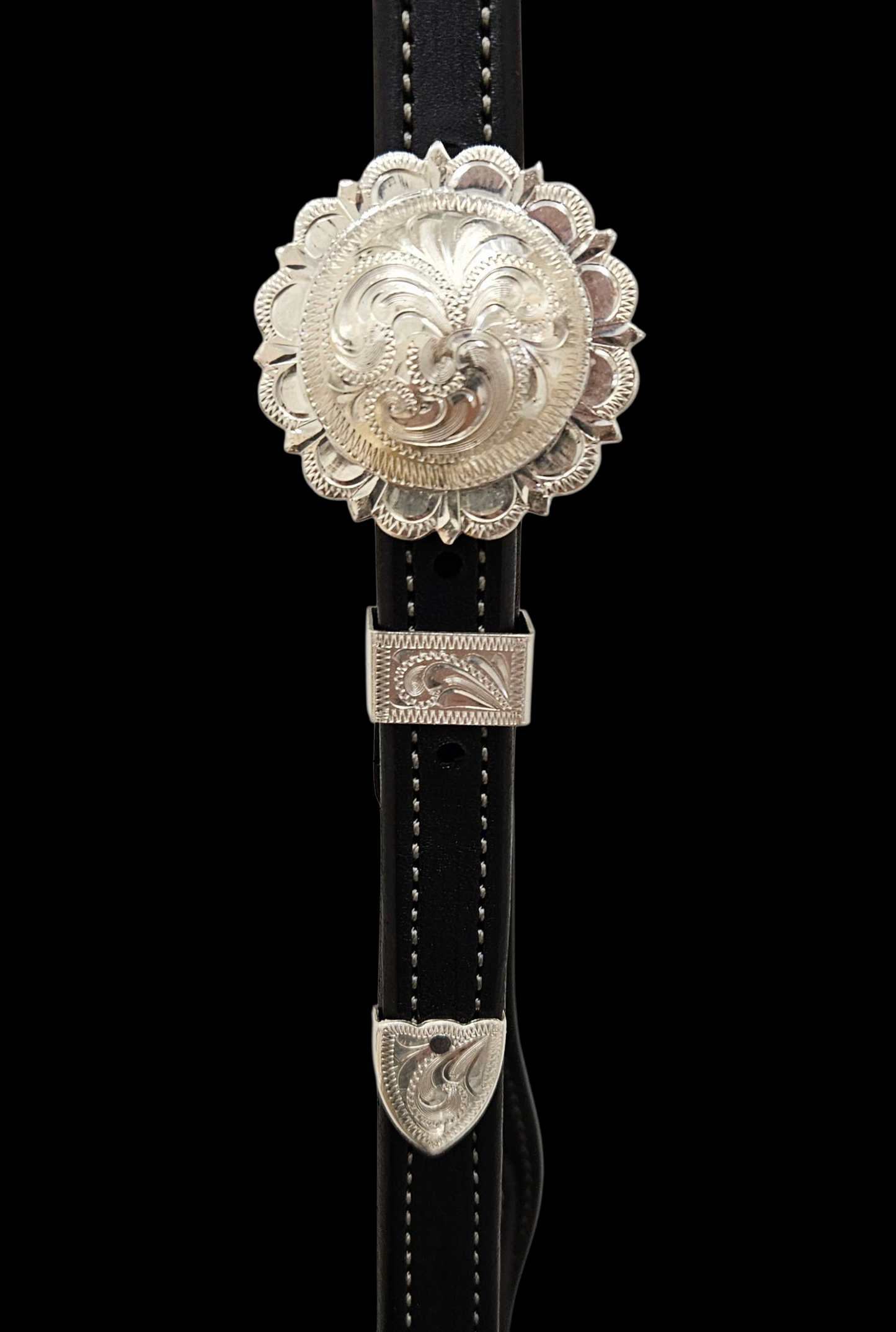 Shaped split ear headstall