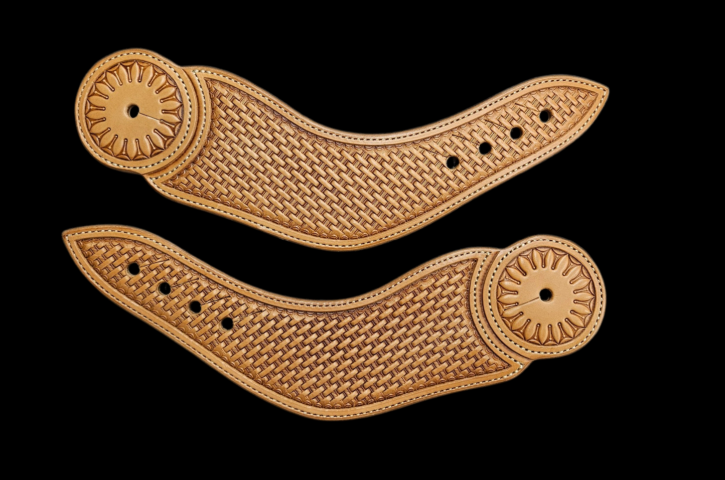 Men's dove wings spur straps