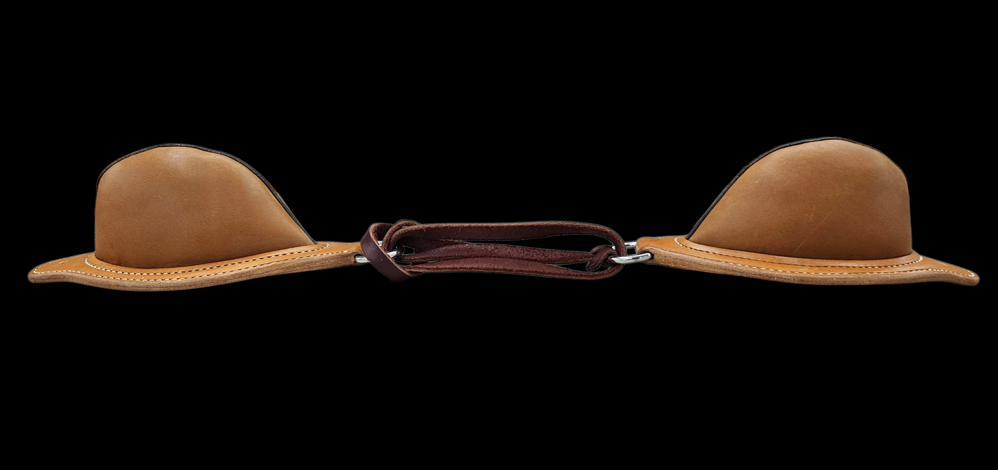Medium brown bucking rolls
