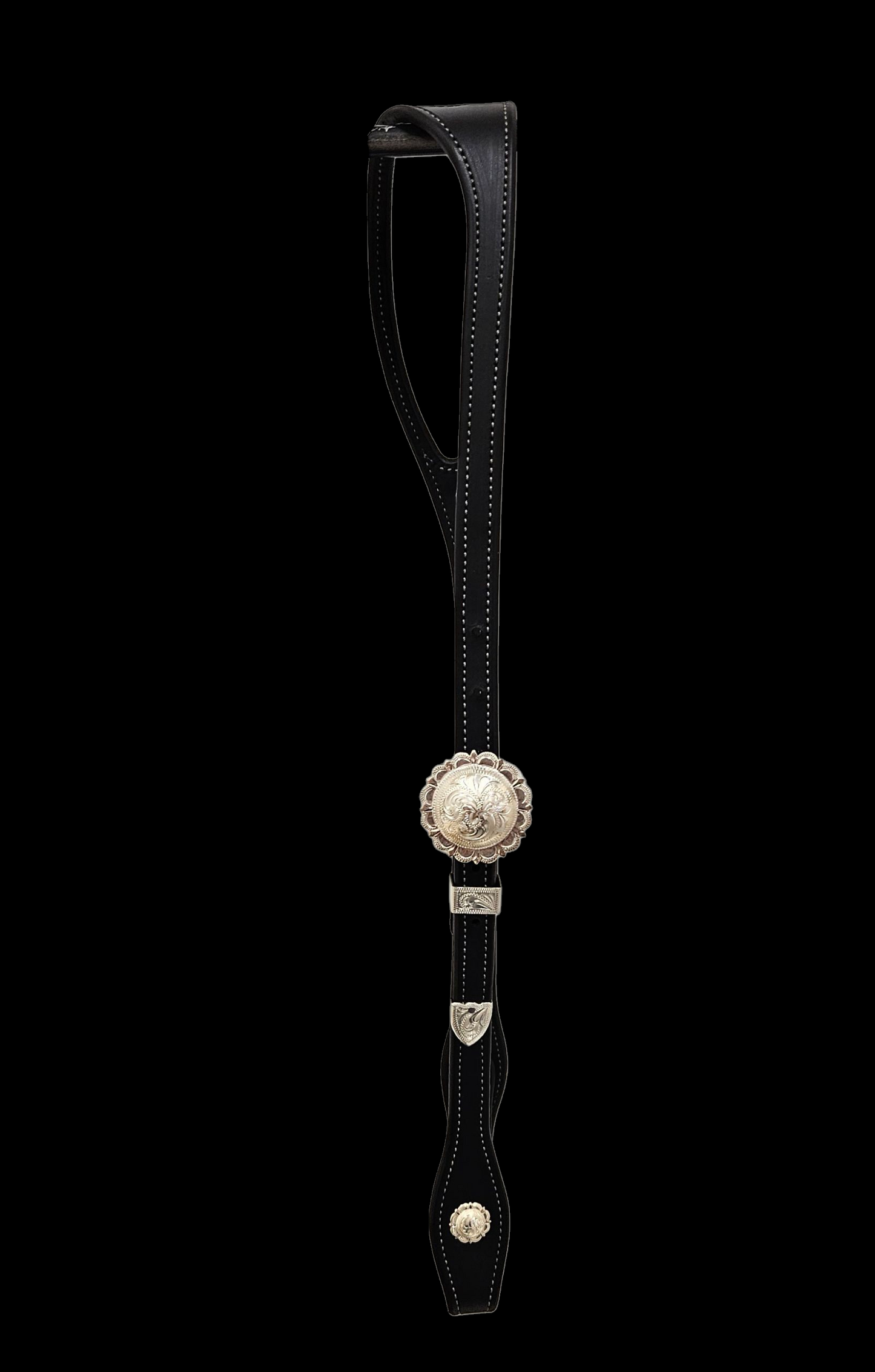 Shaped split ear headstall