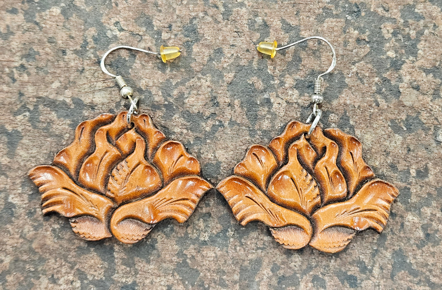 Flower earrings
