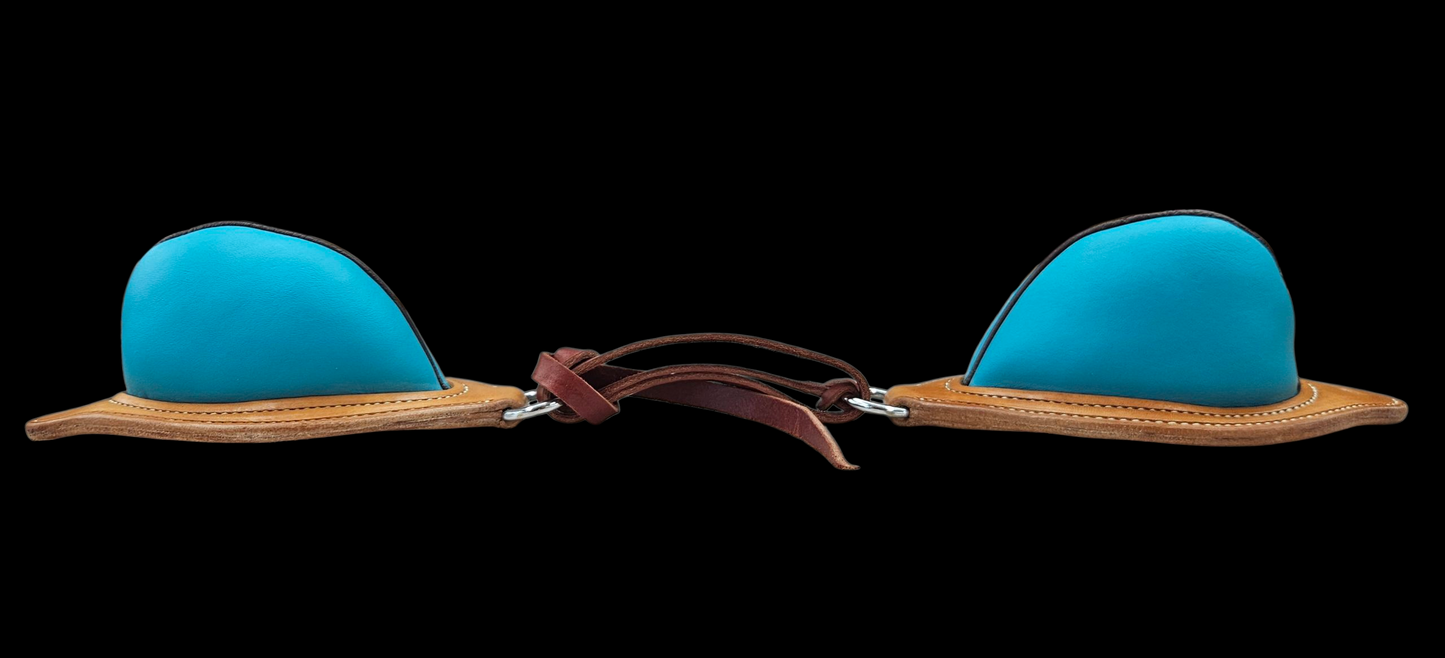 Turquoise bucking rolls