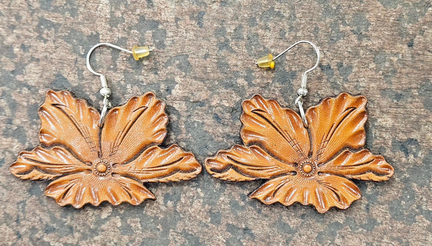 Flower earrings