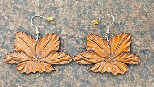 Flower earrings