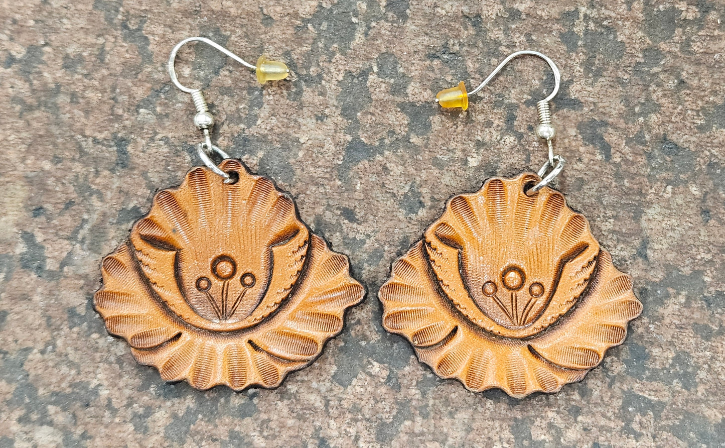 Flower earrings