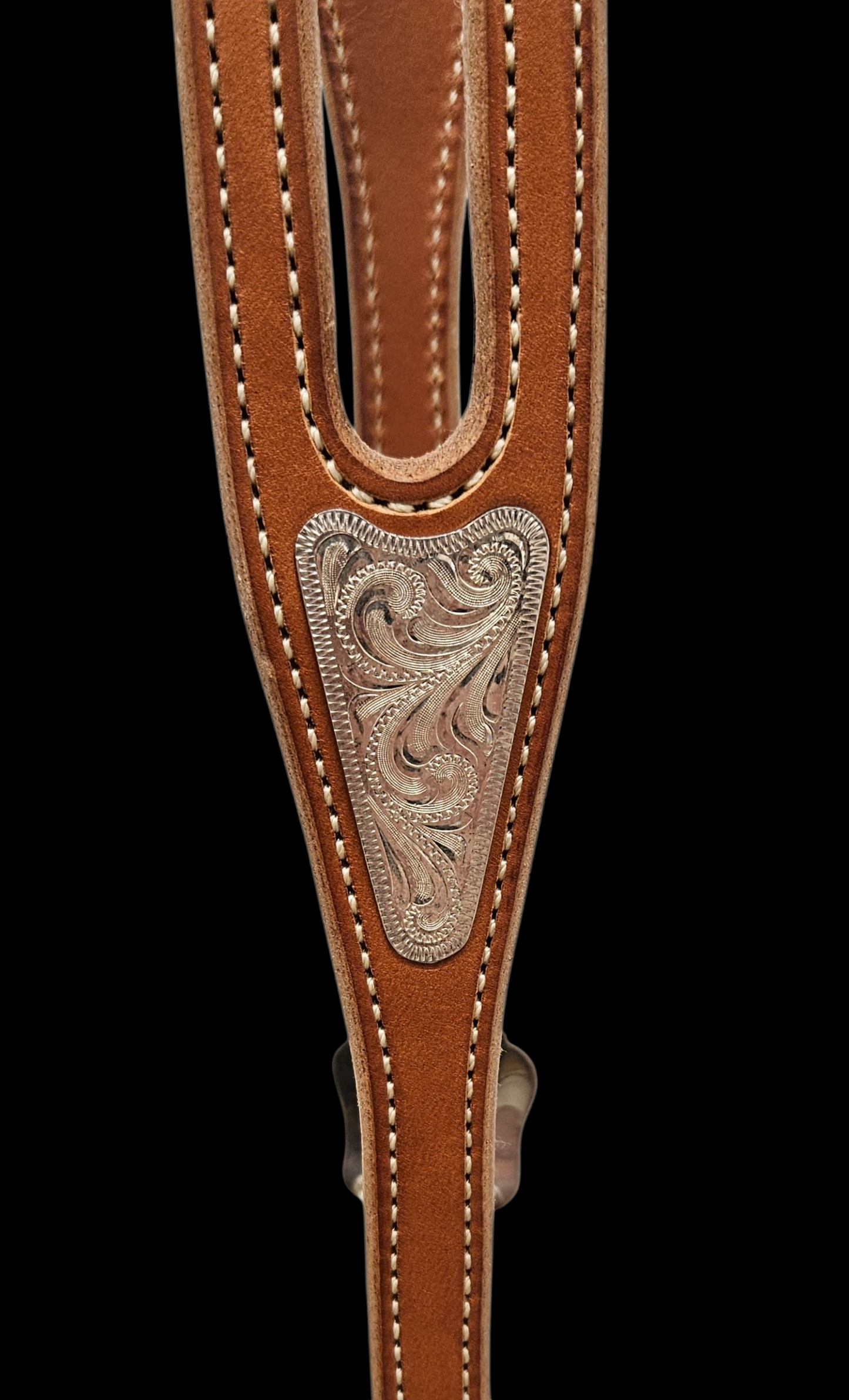 Straight ear headstall