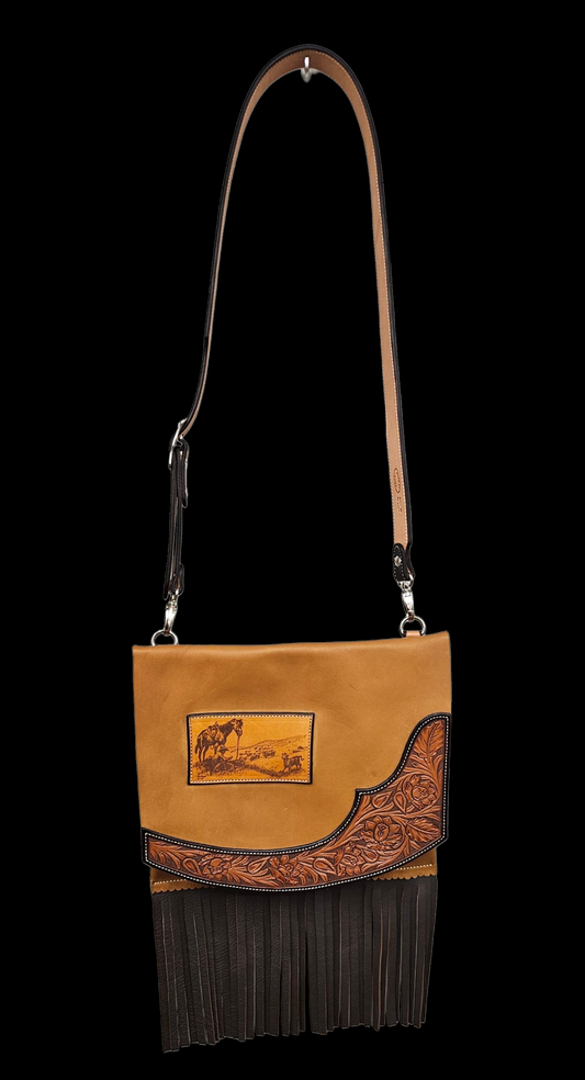 Chaps leather purse