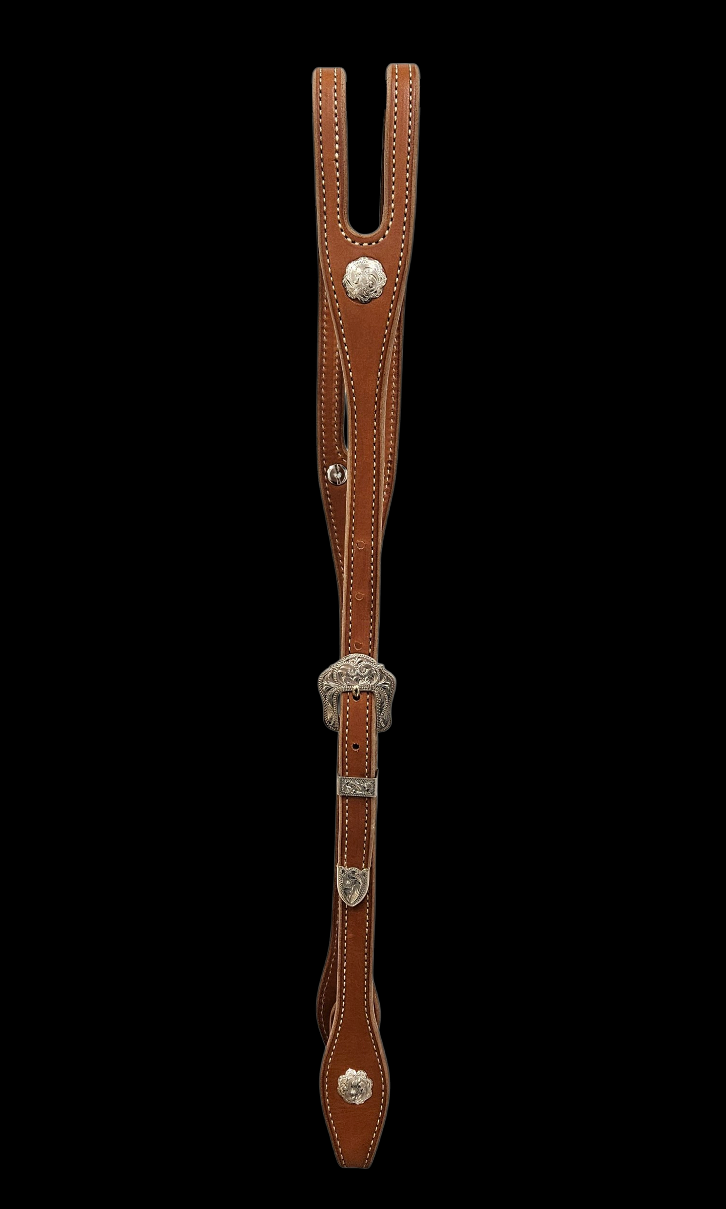 Straight ear headstall