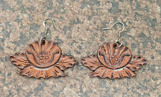 Flower earrings