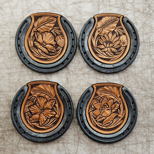 Horseshoe coasters