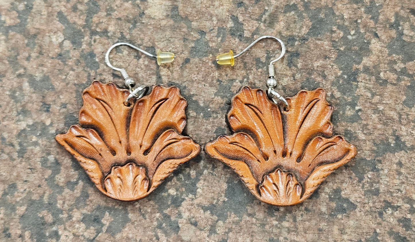 Flower earrings