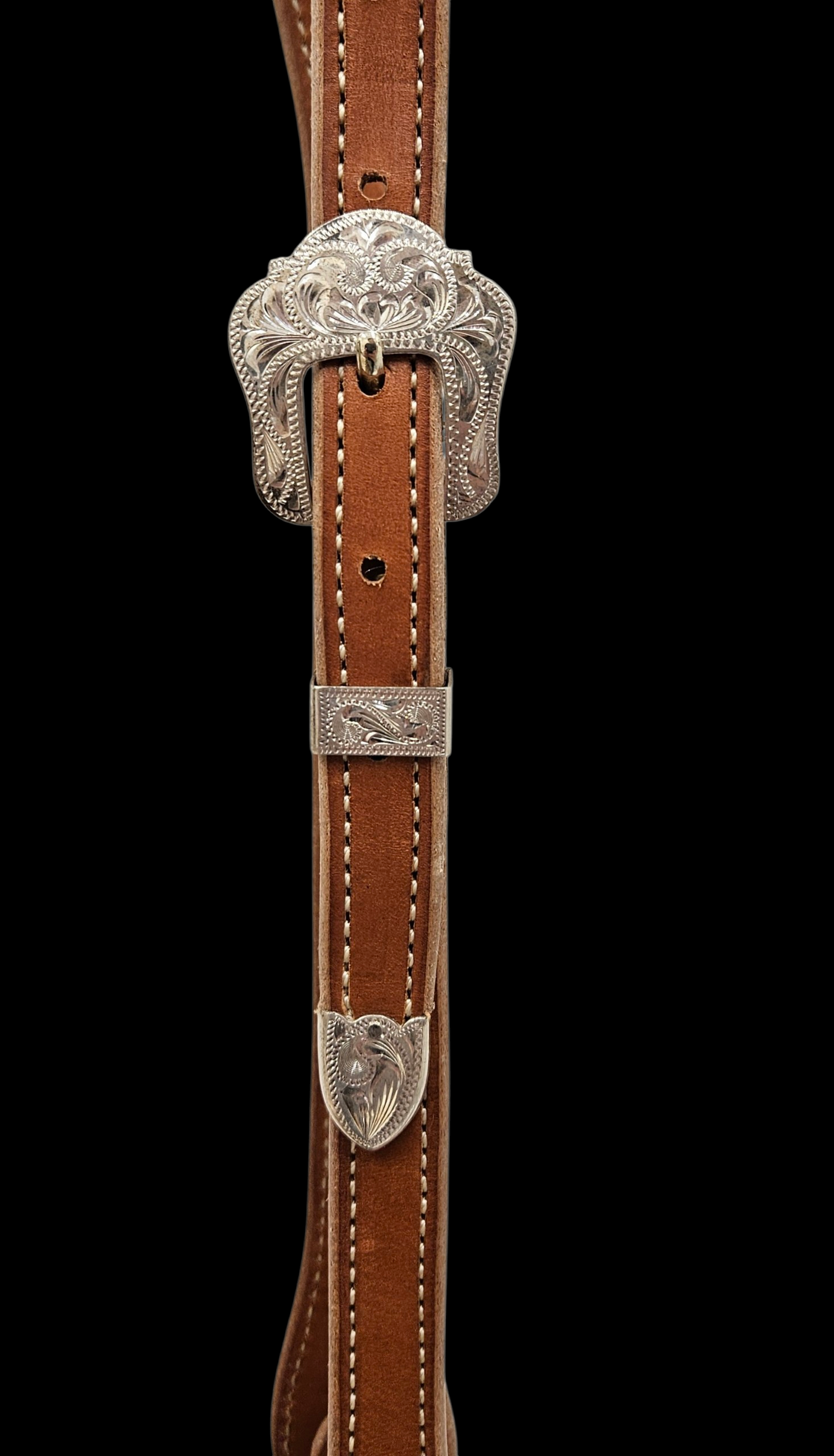 Straight ear headstall