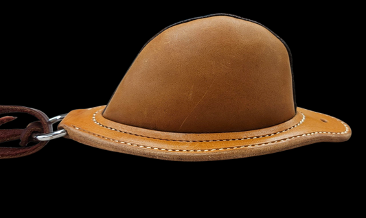 Medium brown bucking rolls