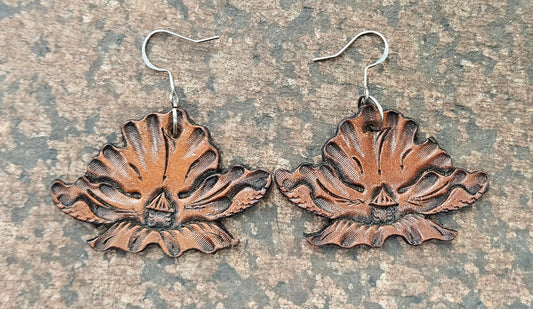 Flower earrings