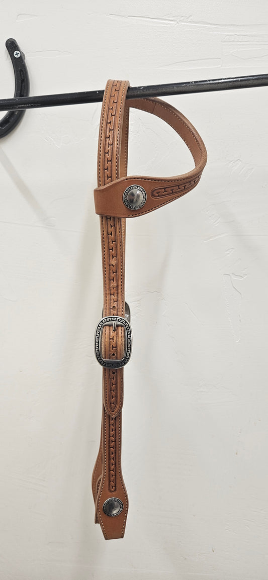 Carlos border sliding ear headstall