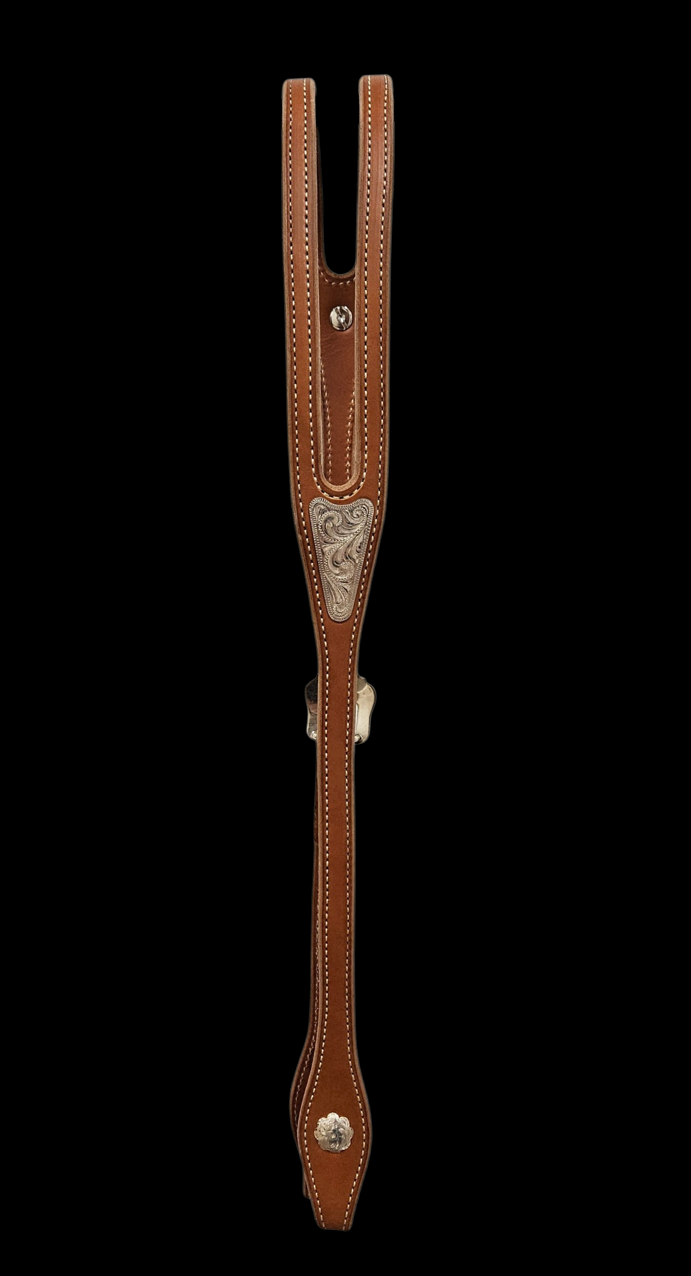 Straight ear headstall